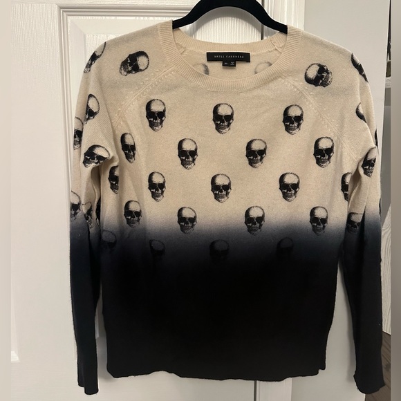 Skull Cashmere ombre Sweater size XS - Picture 2 of 6